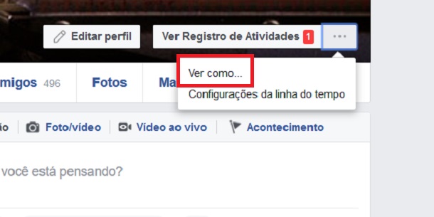 ver como no facebook