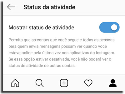 Instagram Direct Não Aparecer Online 2