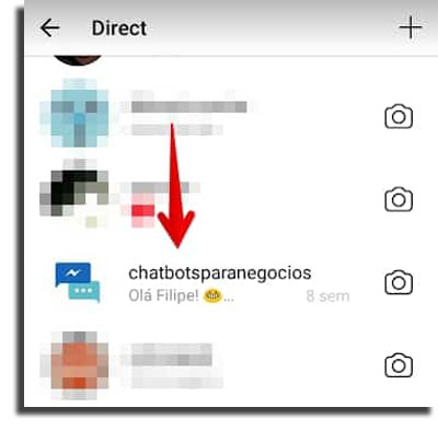 Instagram Direct Favoritar Mensagens 1