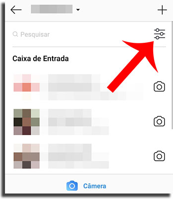 Instagram Direct Filtrar Mensagens 1