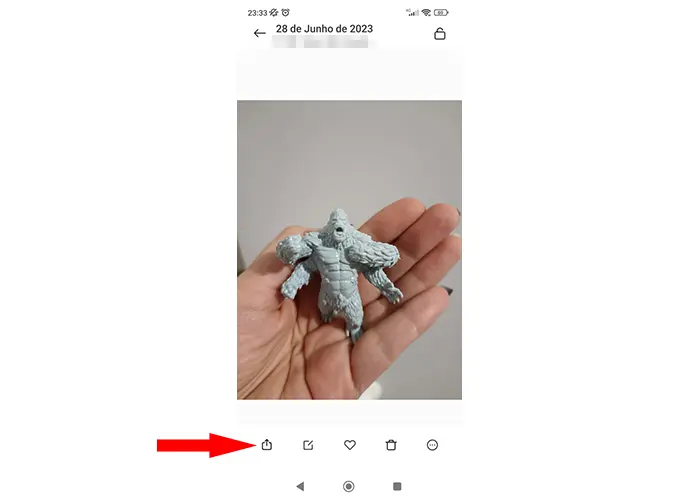 compartilhe da galeria Stories não carregam