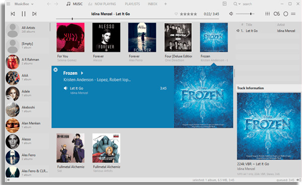 aplicativos de musica musicbee