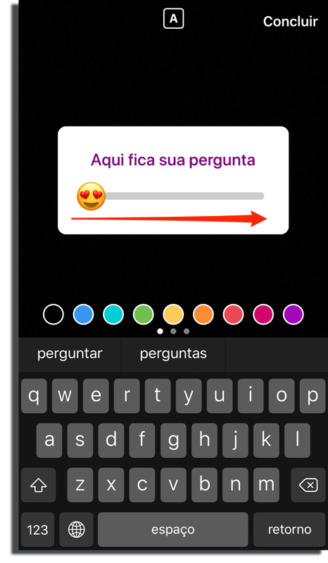 emoji deslizante