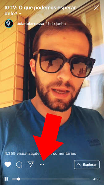estatisticas IGTV