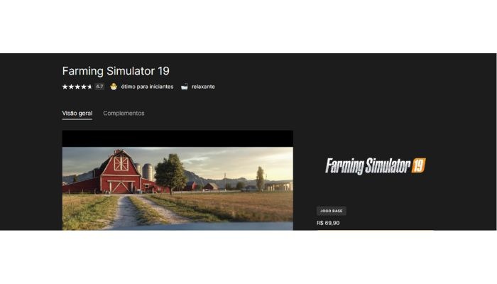 farming simulator 19, um dos jogos de simulação para pc