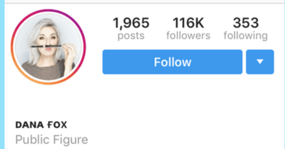 fonte diferente na biografia do Instagram