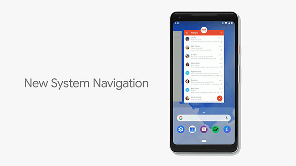 android-pie-navegação