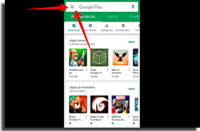 novidades do instagram nao aparecem playstore