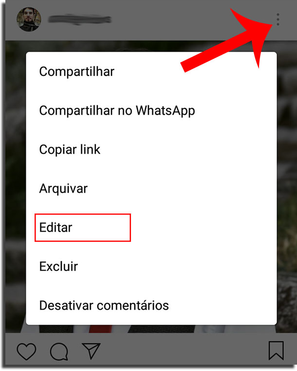 criar uma localização no Instagram passo 1 editar