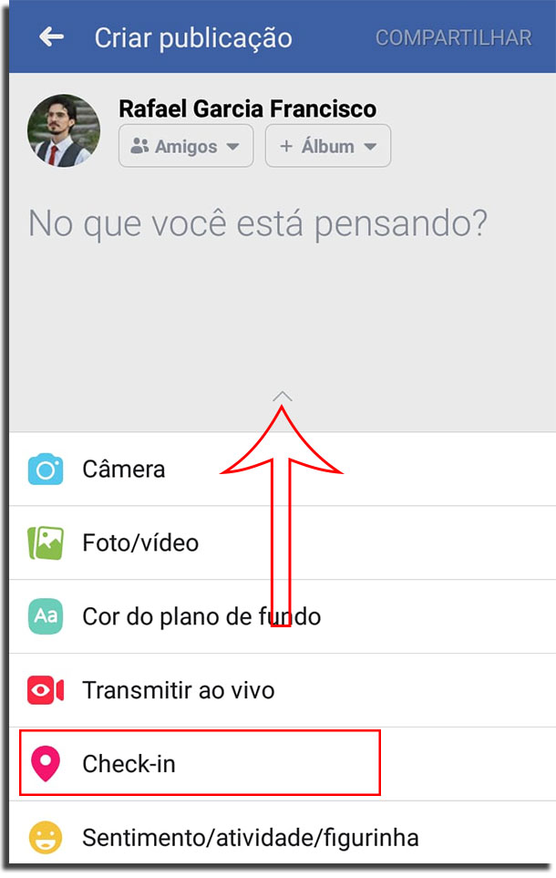 criar uma localização no Instagram passo 1 criar
