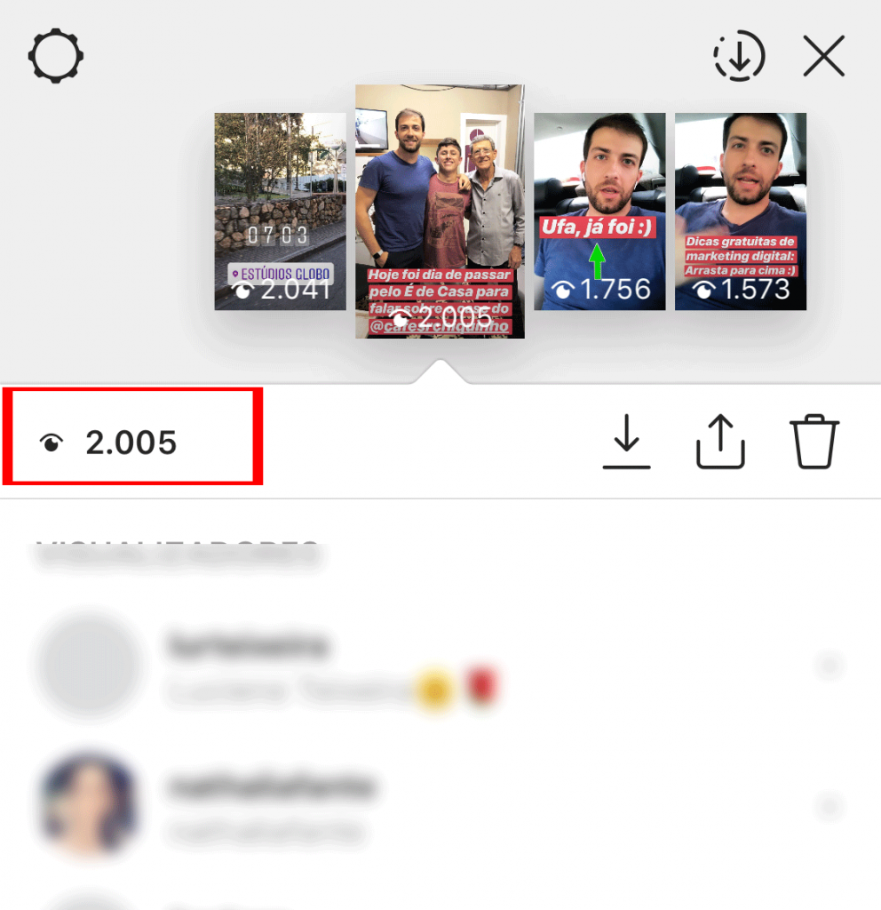visualizacoes stories metricas do instagram