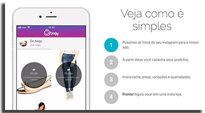 aplicativos para ecommerce bagy
