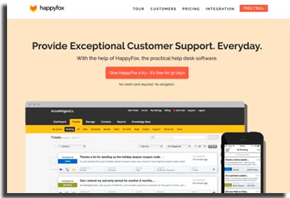 aplicativos para ecommerce happyfox