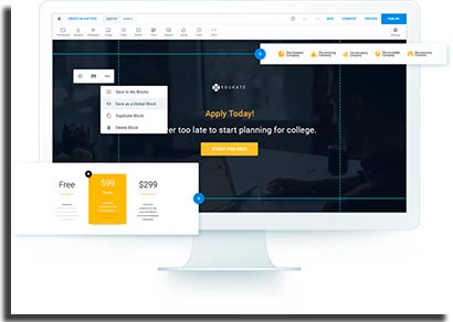 aplicativos para ecommerce instapage