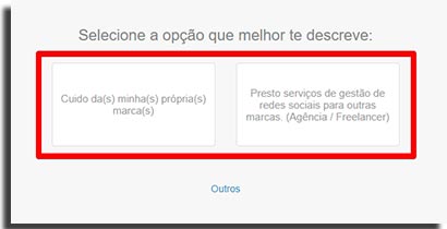 gerenciar midias sociais mlabs status