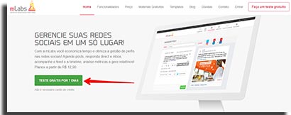 gerenciar midias sociais mlabs