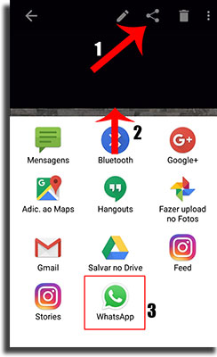 enviar fotos pelo WhatsApp enviar pela galeria 1