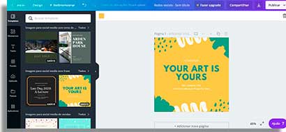 aplicativos para fazer capas no instagram canva2