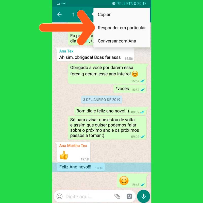 Como Responder Mensagens De Grupos No WhatsApp AppTuts