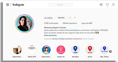 especialistas em instagram ana