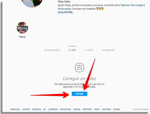 Como colocar v deo no IGTV do Instagram - 26