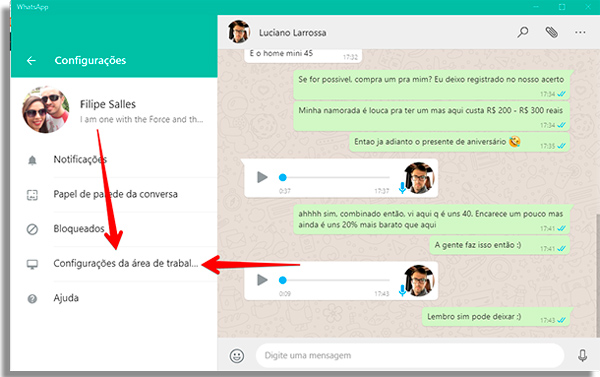 como usar whatsapp pelo pc configdesktop