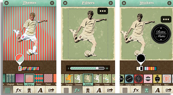 editores de fotos que famosos usam retromatic