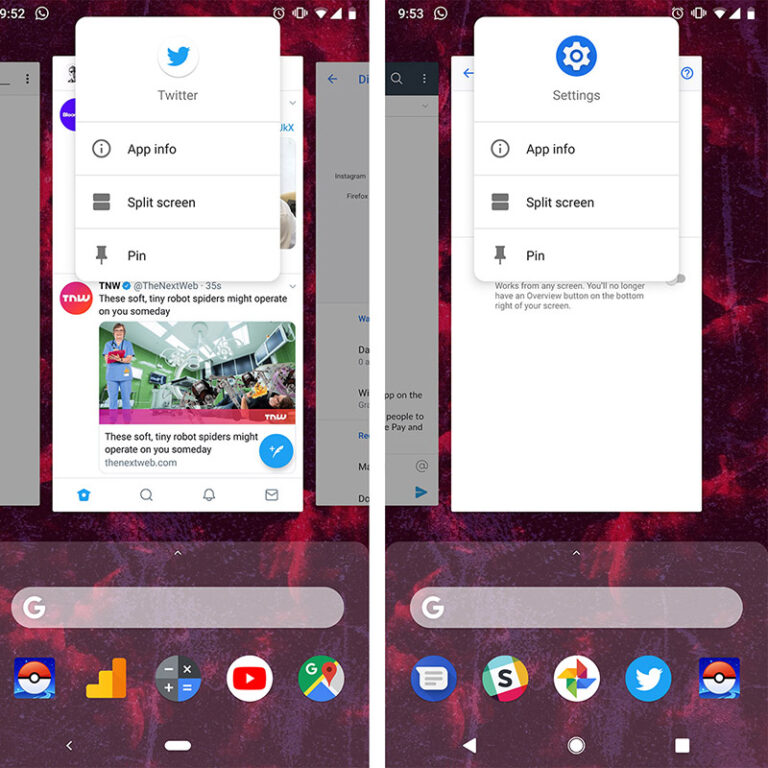 Como dividir a tela no Android 9 e usar apps simultaneamente