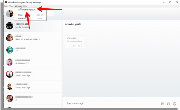 acesse todas suas contas pelo igdm pro
