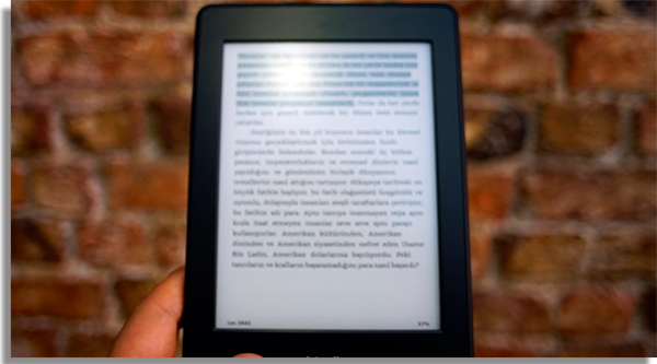 leitor de livros digitais kindle