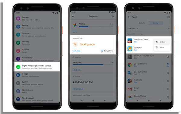 nao deixe os pequenos ficarem tempo demais no celular