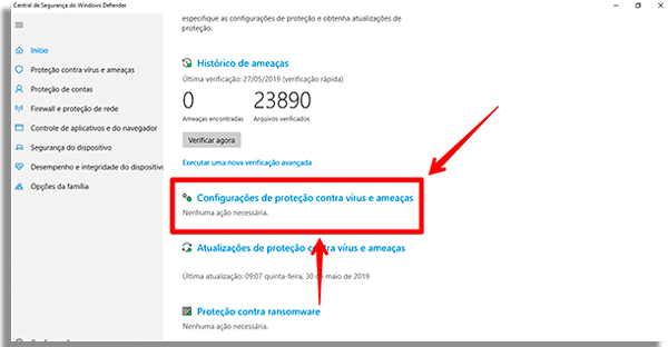 7 passos para aprender como desativar o Windows Defender - 49