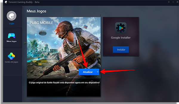 como jogar pubg mobile no pc atualizar