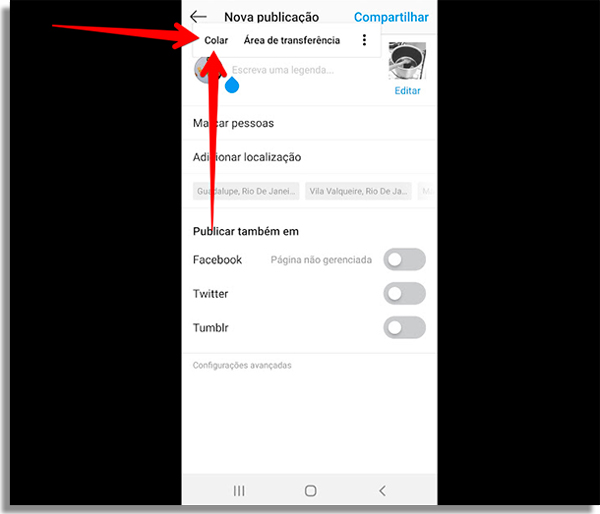 Como pular linha no Instagram de 4 maneiras diferentes - 48