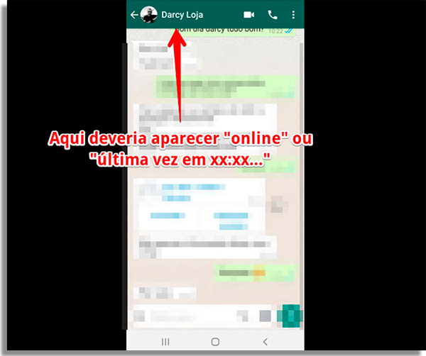 como saber se alguem te bloqueou no whatsapp online