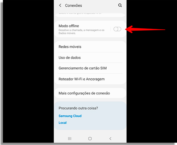 deixe seu android em modo offline caso esteja em um aviao