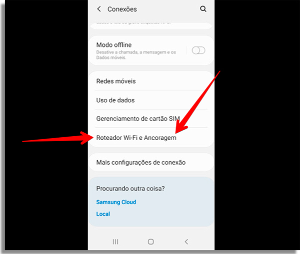 transforme seu celular em um roteador