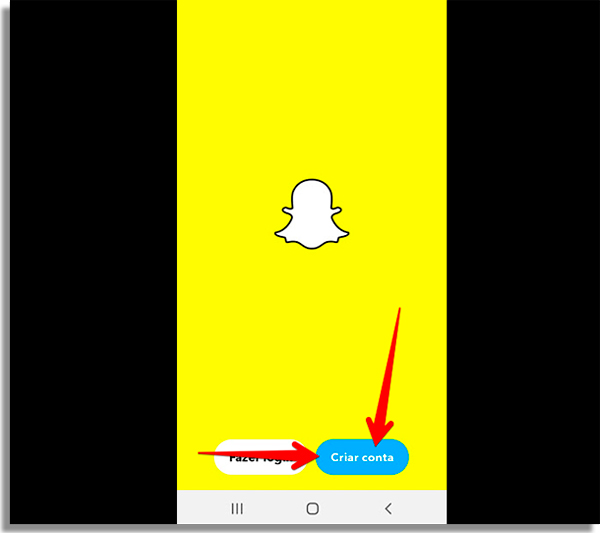 novo filtro do snapchat inicio