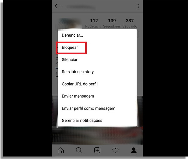 Como excluir seguidores do Instagram bloquear