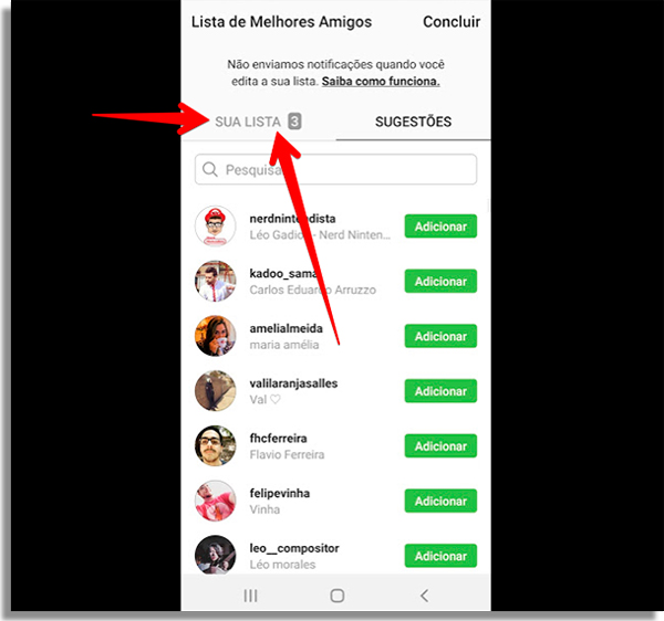 Melhores amigos do Instagram Como Usar  Tutorial Completo - 56