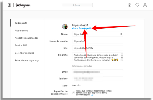 12 passos para colocar c rculo na foto de perfil do Instagram - 7