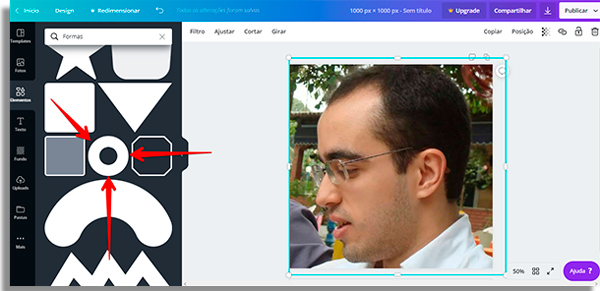 12 passos para colocar c rculo na foto de perfil do Instagram - 34