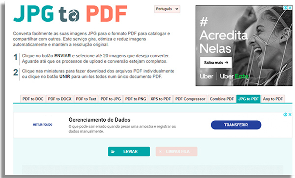 Converter JPG para PDF  7 melhores aplicativos e sites - 80