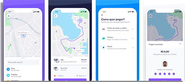 aplicativos carona cabify