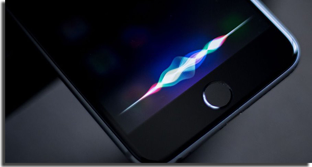Comandos de Voz da Siri Interface