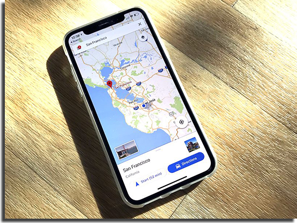 Comandos de Voz da Siri Mapas