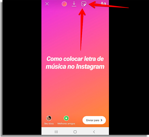 Como colocar letras de m sica no Instagram Stories - 60