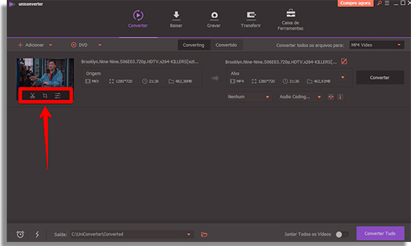 converter arquivos video mp4 editar