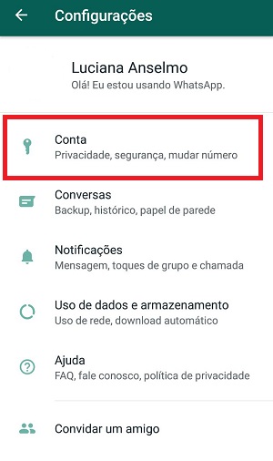 Como bloquear o WhatsApp com impress o digital - 71