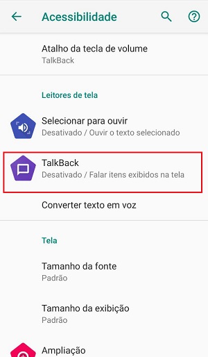 android talkback